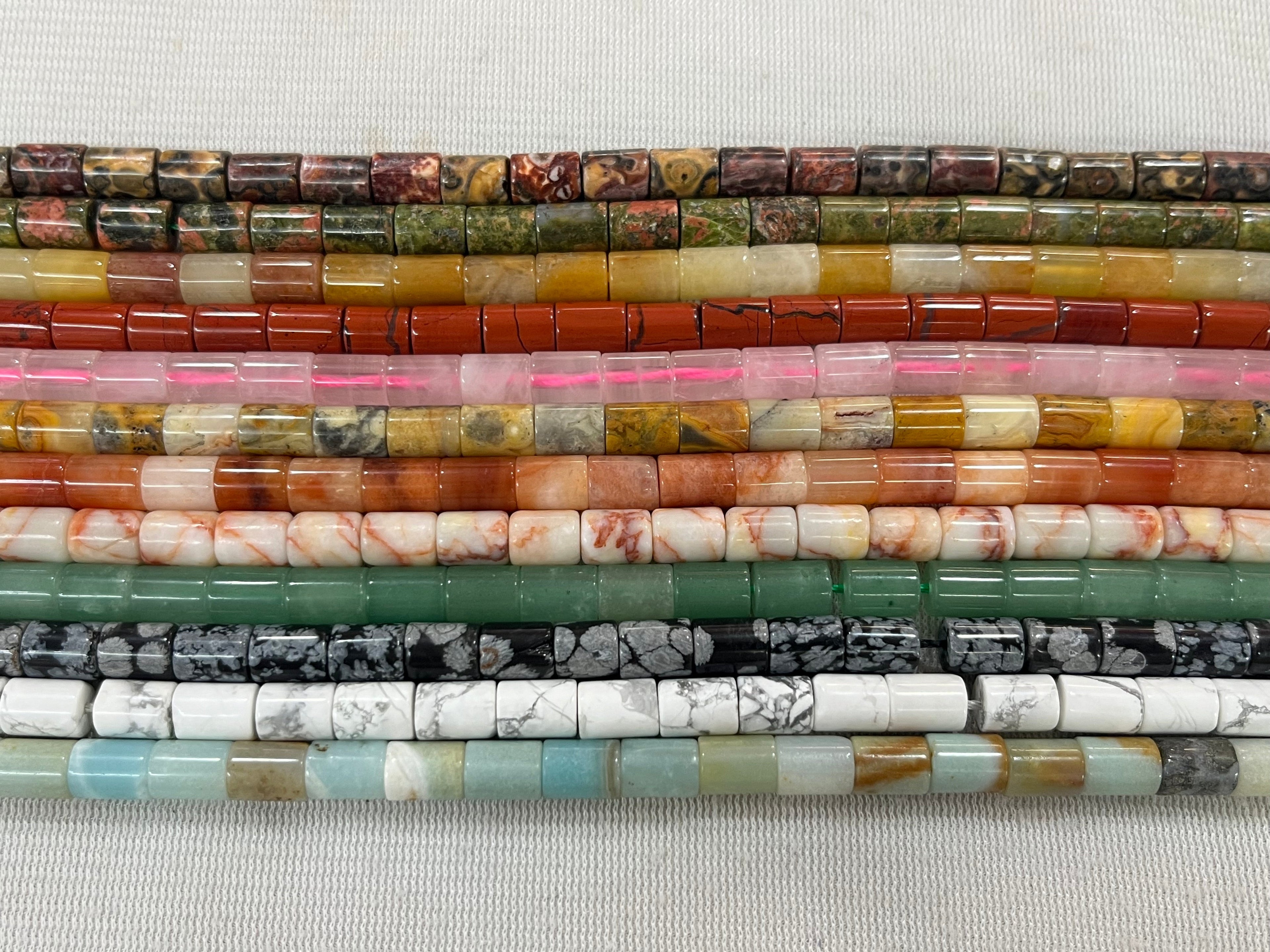 Column & Cuboid & Drum Beads