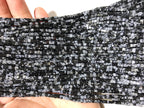 Black Snowflake Obsidian 2-2.5mm Cube Gemstone Loose Beads 15 Inch Strand for Jewelry Making — DIY Bracelet Necklace Supplies for Beaders, Crafters  & Wholesale Buyers