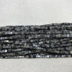 Black Labradorite 2-2.5mm Cube Gemstone Loose Beads 15 Inch Strand for Jewelry Making — DIY Bracelet Necklace Supplies for Beaders, Crafters  & Wholesale Buyers