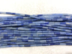 Blue Aventurine 4x13mm Column Gemstone Loose Tube Beads 15 inches