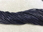 Blue Sandstone 4x13mm Column Gemstone Loose Tube Beads 15 inches