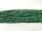 Africa Green Jade 2x4mm Column Gemstone Loose Tube Beads 15 inches