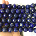 Lapis Lazuli 19-20mm Round Blue Gemstone Grade AB Loose Beads 15 Inch Strand for Jewelry Making — DIY Bracelet Necklace Supplies for Beaders, Crafters  & Wholesale Buyers
