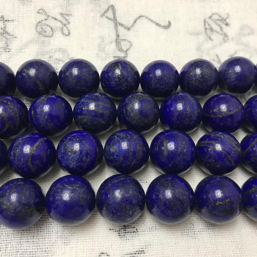Lapis Lazuli 19-20mm Round Blue Gemstone Grade A Loose Beads 15 Inch Strand for Jewelry Making — DIY Bracelet Necklace Supplies for Beaders, Crafters  & Wholesale Buyers