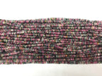 Multicolour Tourmaline 3-5mm Chips Gemstone Loose Beads 16 inches
