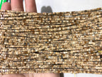 Picture Landscape Jasper 2-2.5mm Cube Gemstone Loose Beads 15 Inch Strand for Jewelry Making — DIY Bracelet Necklace Supplies for Beaders, Crafters  & Wholesale Buyers