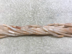 Pink Aventurine 4x13mm Column Gemstone Loose Tube Beads 15 inches