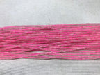 Rose Quartz 2x4mm Column Gemstone Loose Tube Beads 15 inches