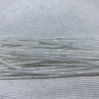 White Jade 2x4mm Column Gemstone Loose Tube Beads 15 inches