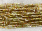 Multicolour Agate 3mm - 4mm Round Gemstone Loose Beads 15 inches